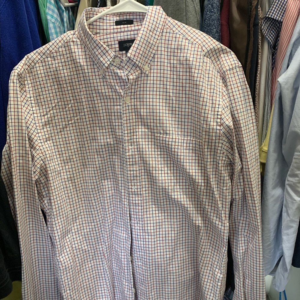 Jcrew button up medium.